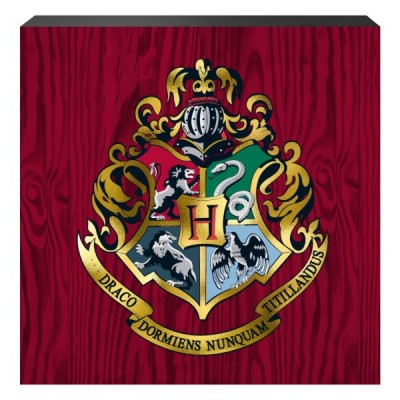 Cadre Harry Potter en bois 6"X6" Poudlard